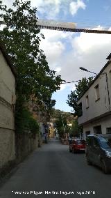 Puente Colgante. Desde la Calle Cuevas