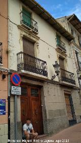 Casa de la Calle Mayor n 20, 22. Casa nmero 20