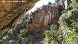 Petroglifos rupestres del Abrigo de la Tinaja IV. Vistas