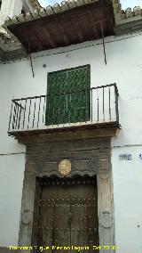 Casa de Don Bernardino de Parada. Portada