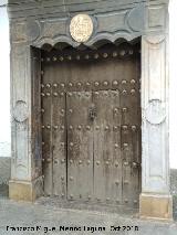 Casa de Don Bernardino de Parada. Puerta de clavazn