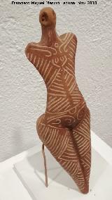 Venus de Cucuteni. Reproduccin de Ana Isabel Asensio Colmenero. Exposicin en el Jos Nogu - Jan