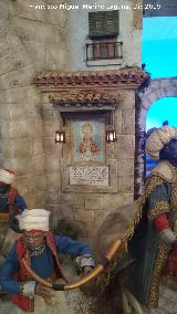 Catedral de Jan. Beln Napolitano. Hornacina de la Virgen de la Capilla