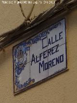 Calle Alfrez Moreno