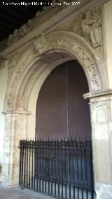 Monasterio de San Jernimo. Portada de la Capilla de los Daz Snchez-Dvila