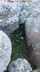 Cueva artificial de la Pea I. Cmara