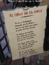 Museo de la Dolores. El ciego de la copla