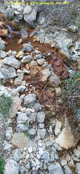 R�o B�jar. Aguas ferruginosas en su curso alto