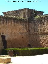 Castillo de los Guzmanes. Torre Suroeste. Intramuros