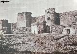 Castillo de los Guzmanes. Torre Sur II de la Barbacana. Foto antigua