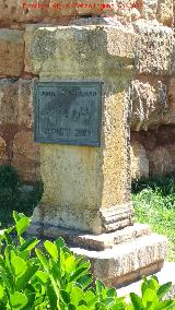 Ronda de Jerusaln. Placa