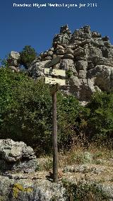 Torcal de Antequera. Ruta Amarilla. 