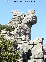 Torcal de Antequera. Los Prismticos. 