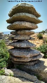 Torcal de Antequera. El Tornillo del Torcal. 