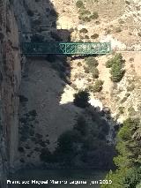 Viaducto Eugenio Rivera. Desde el Mirador del Caminito del Rey