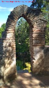 Carmen de los Mrtires. Torre. Arco de la azotea