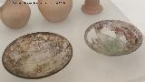 Necrpolis de las Delicias. Cuencos de vidrio del siglo VI. Museo Arqueolgico de Granada