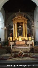 Iglesia de San Pedro y San Pablo. Interior. Tabernculo