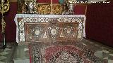 Iglesia de San Pedro y San Pablo. Capilla de la Virgen de las Maravillas. Altar