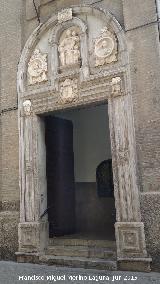 Iglesia de los Hospitalicos o del Corpus Christi. Portada