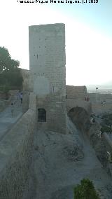 Castillo de Santa Brbara. Torre de Santa Catalina. Desde la Torre del Colomer