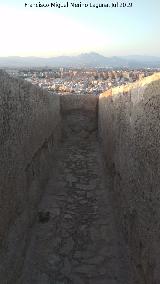 Castillo de Santa Brbara. Baluarte del Rey. Puesto de disparo