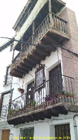 Balcones de Palo. 