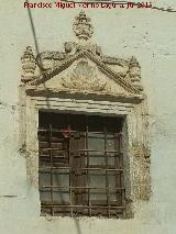 Palacio de los Paez de Espinosa. Ventana