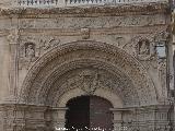 Catedral de Santa Mara. Puerta de las Cadenas. Parte renacentista