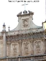 Catedral de Santa Mara. Puerta de las Cadenas. Parte barroca