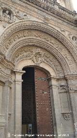 Catedral de Santa Mara. Puerta de las Cadenas. 