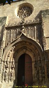 Catedral de Santa Mara. Puerta de los Apstoles. 