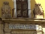 Instituto Licenciado Francisco Cascales. Escudos