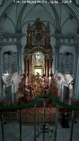 Iglesia de San Juan de Dios. Capilla Mayor. Desde un balcn interior