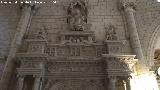 Catedral de Santa Mara. Sacrista. Detalle de la portada