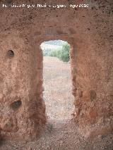 Torre Sur de Santa Catalina. Puerta desde el interior