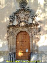 Iglesia del Carmen. Portada Principal