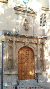 Iglesia del Carmen. Portada lateral