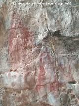 Pinturas rupestres y grabados de la Cueva de Mingo Lpez. 