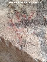 Pinturas rupestres y grabados de la Cueva de Mingo Lpez. 