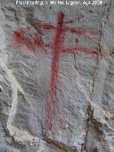 Pinturas rupestres y grabados de la Cueva de Mingo Lpez. Graffiti histrico?