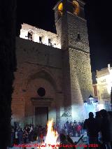 Plaza de San Juan. En las Lumbres de San Antn