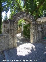 La Mota. Puerta del Rincn de los Poetas. 