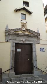 Convento de las Carmelitas Calzadas. Portada de la iglesia