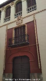 Palacio de los Marqueses de Casablanca. Portada