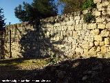 La Mota. Muralla del Arrabal Viejo. Lienzo de la Puerta Herrera hacia el Torren VIII