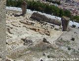 La Mota. Muralla del Arrabal Viejo. Torren de la Puerta del Cambrn y Torren de Santo Domingo I