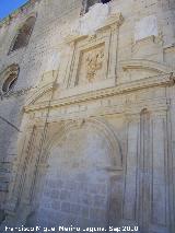 La Mota. Iglesia Mayor Abacial. Puerta del Perdn. 