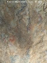 Pinturas rupestres del Abrigo del Almendro II. Panel