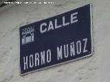 Calle Horno Muoz